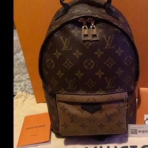 Louis Vuitton Palm Springs Pm Monogram Reverse